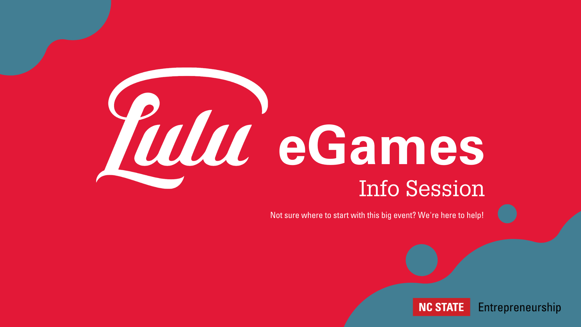 Lulu EGames Info Session
